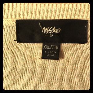 Mossimo XXL/TTG CREAM CARDIGAN